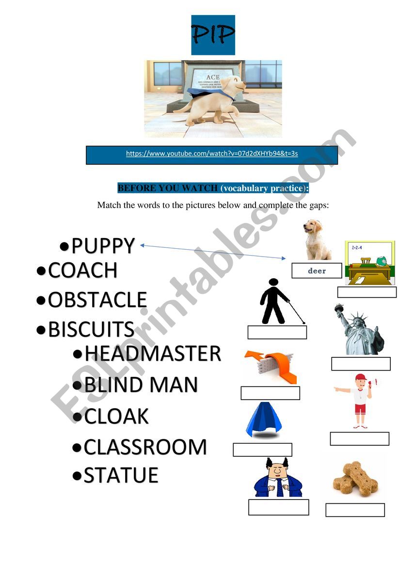 ANIMATED FILM LANGUAGE PRACTICE [6]